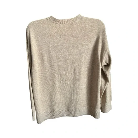 Tan Sweater with Dog Design by Loft - Picture 2 of 5